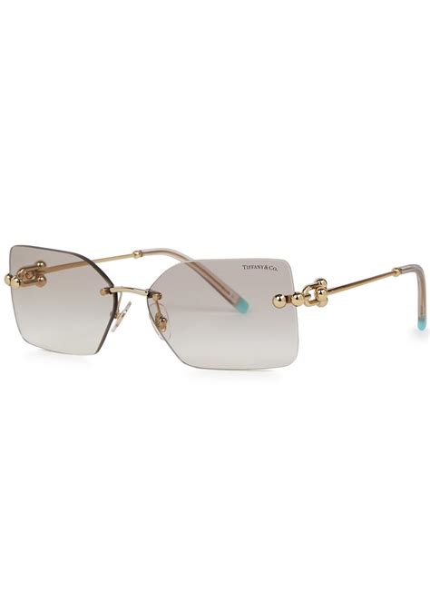 tiffany rimless sunglasses